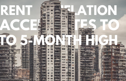 Rent Inflation Accelerates to 5-Month High